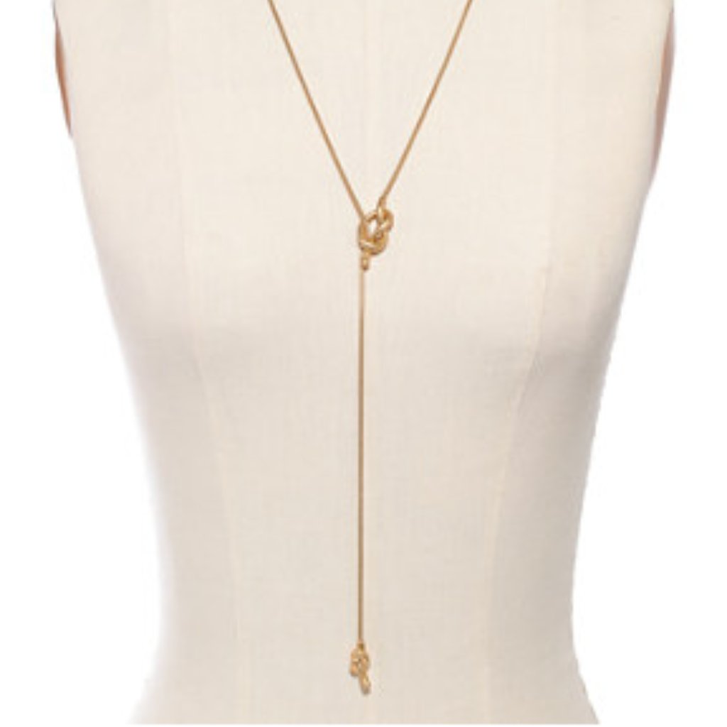 Madewell Knotshine Necklace 17$